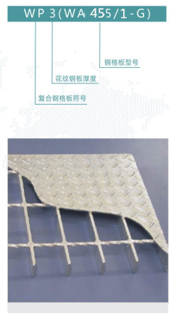 WP3WA455/1-G鋼格板是什么意思？